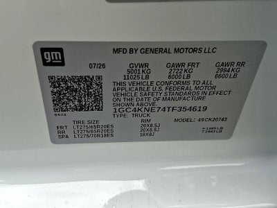 2026 Chevrolet Silverado 2500 HD LT