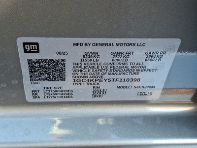 2026 Chevrolet Silverado 2500 HD LTZ