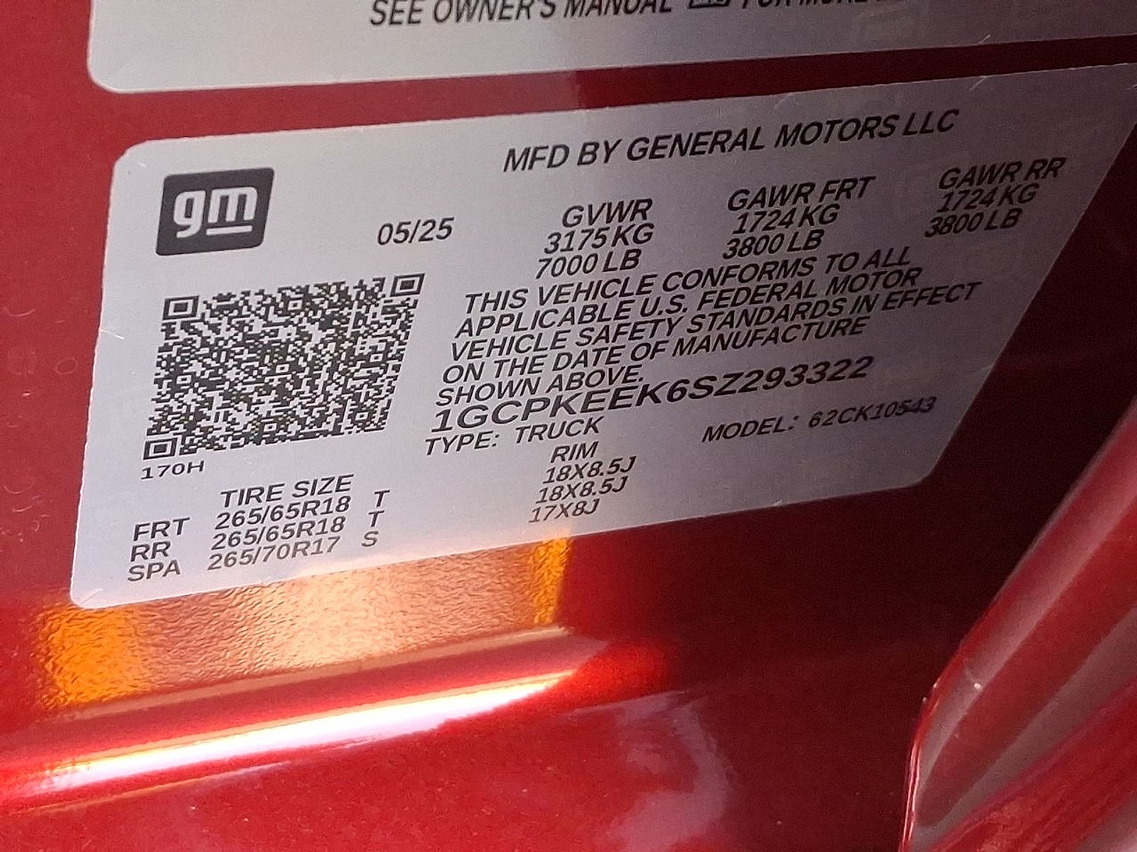 2025 Chevrolet Silverado 1500 RST