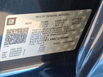 2021 Chevrolet Silverado 1500 LTZ