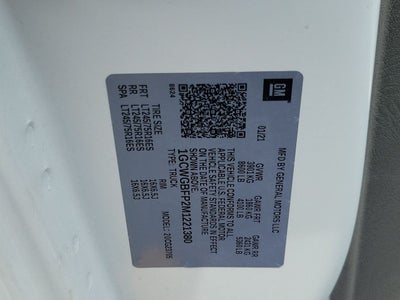 2021 Chevrolet Express Cargo 2500 WT