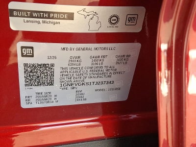 2026 Chevrolet Traverse LT