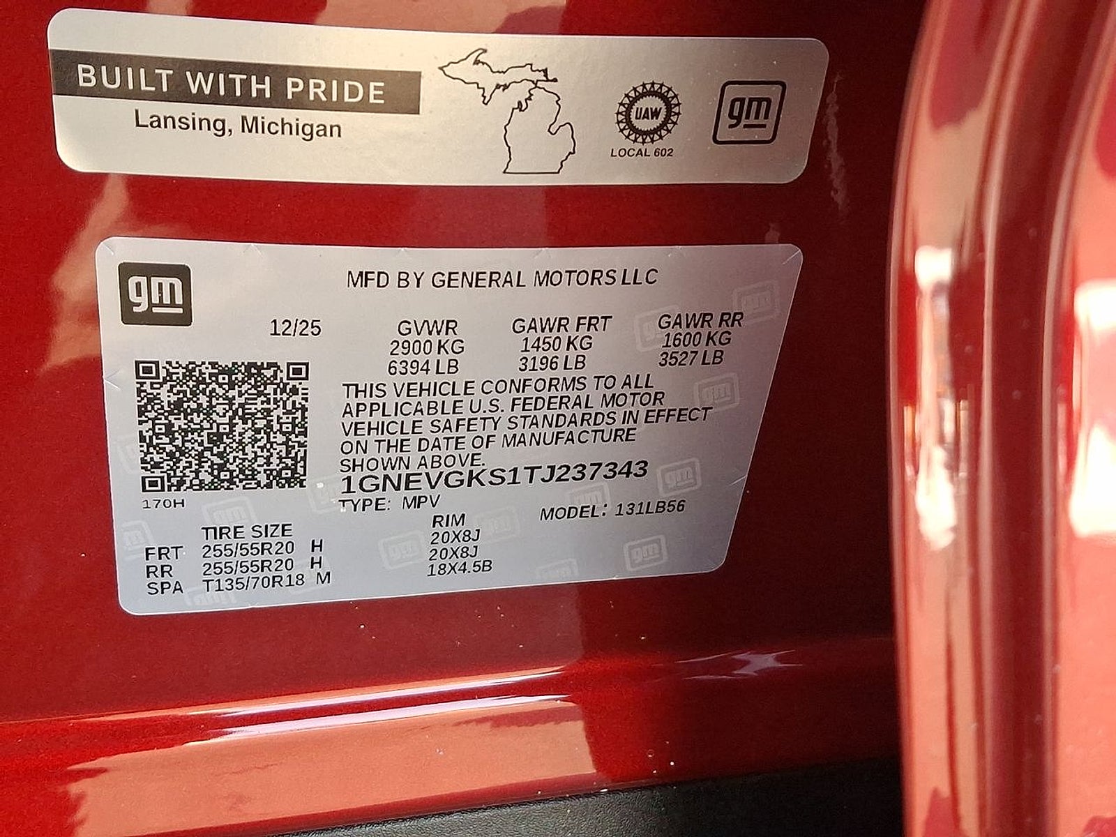 2026 Chevrolet Traverse LT