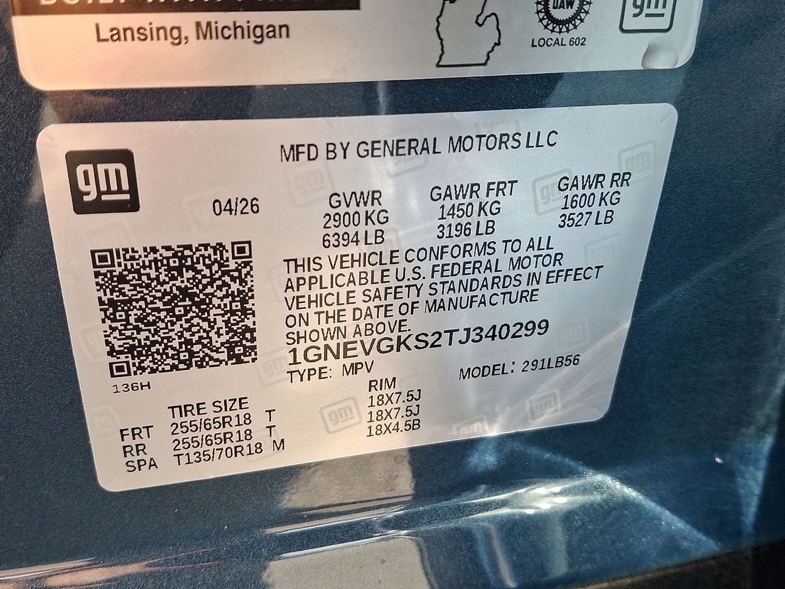 2026 Chevrolet Traverse LT