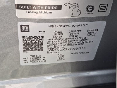 2026 Chevrolet Traverse LT
