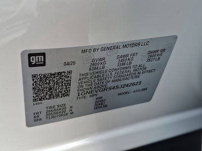 2025 Chevrolet Traverse LT