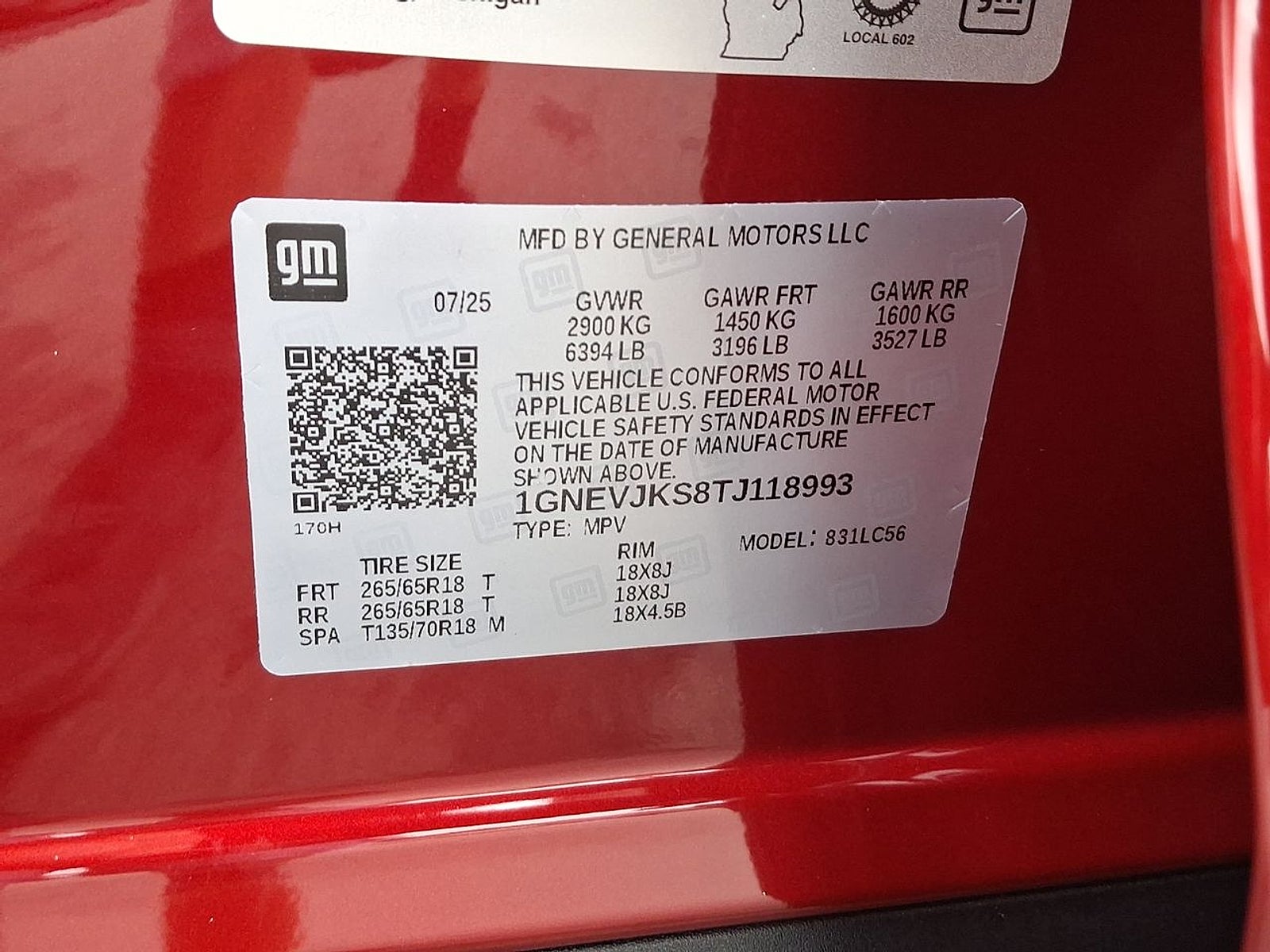 2026 Chevrolet Traverse Z71