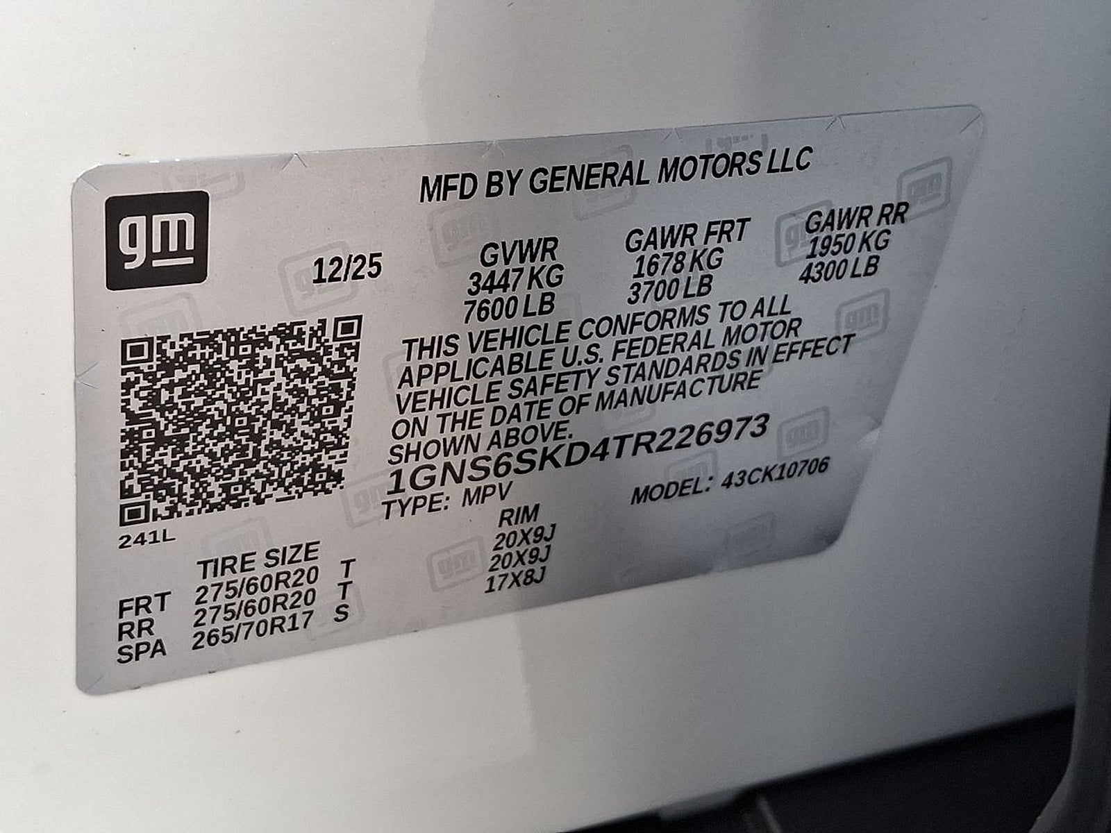 2026 Chevrolet Tahoe Premier