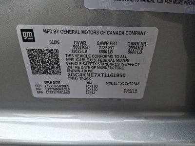 2026 Chevrolet Silverado 2500 HD LT