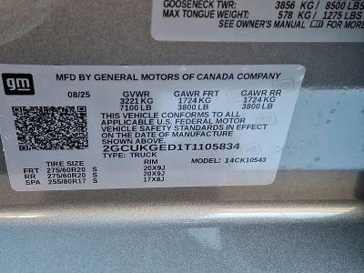 2026 Chevrolet Silverado 1500 LTZ