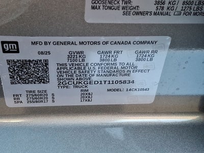 2026 Chevrolet Silverado 1500 LTZ