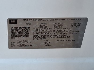 2019 Chevrolet Equinox LT