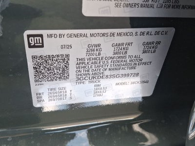 2025 Chevrolet Silverado 1500 LT