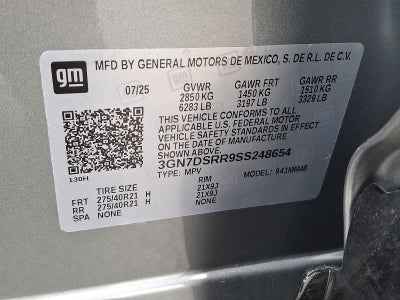 2025 Chevrolet Equinox EV RS