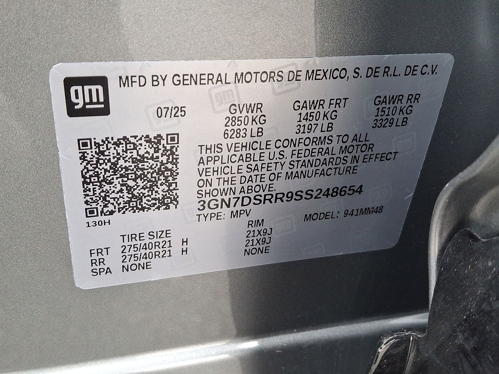 2025 Chevrolet Equinox EV RS