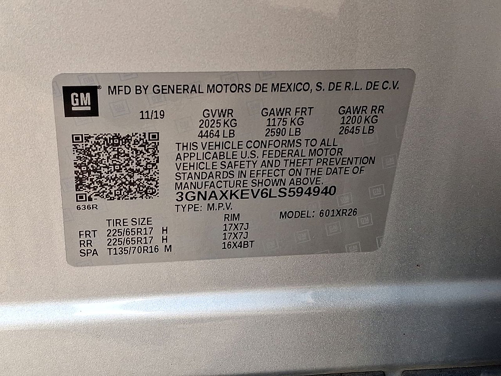 2020 Chevrolet Equinox LT