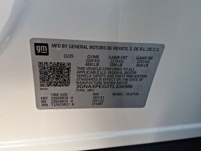 2026 Chevrolet Equinox LT