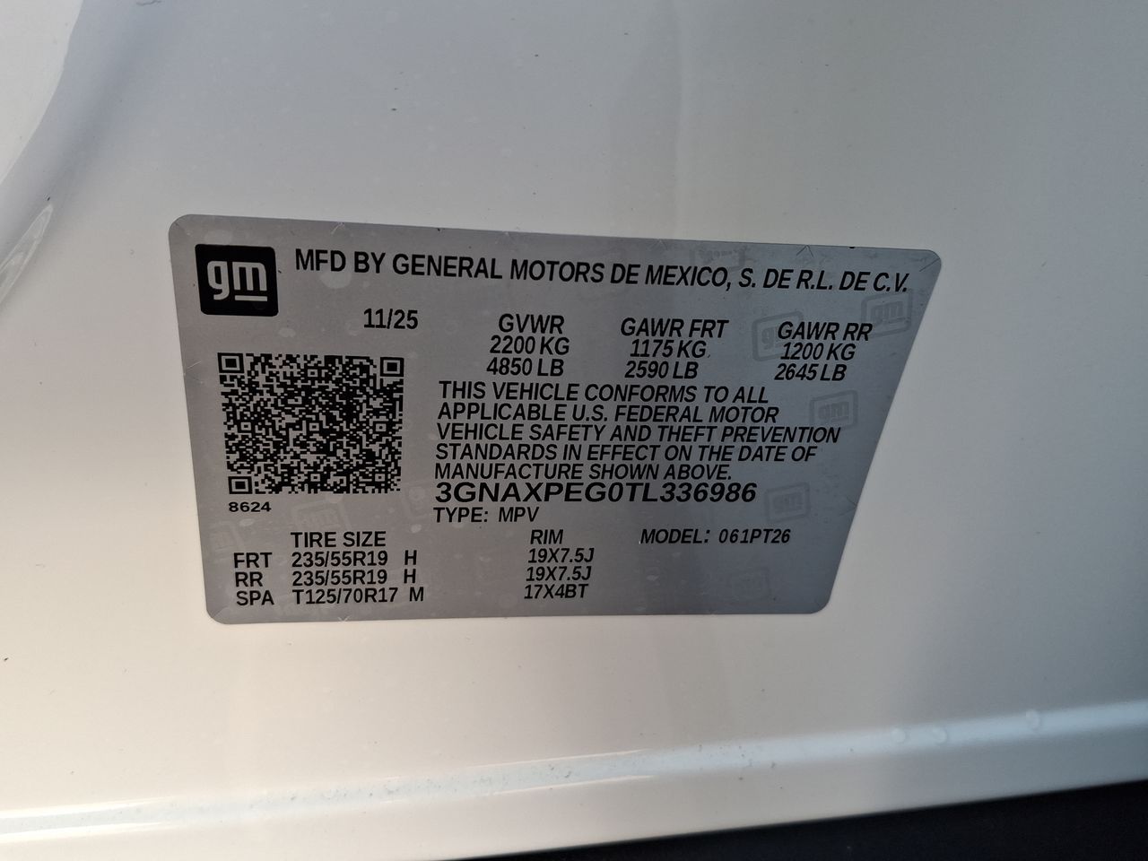 2026 Chevrolet Equinox LT