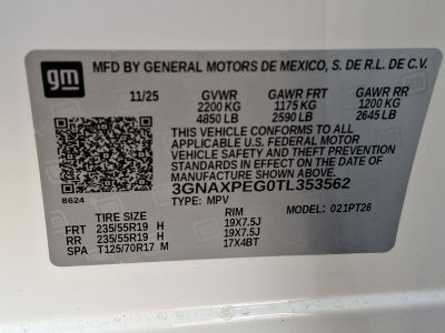 2026 Chevrolet Equinox LT