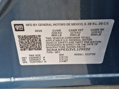 2027 Chevrolet Equinox LT