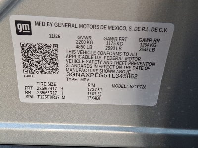 2026 Chevrolet Equinox LT