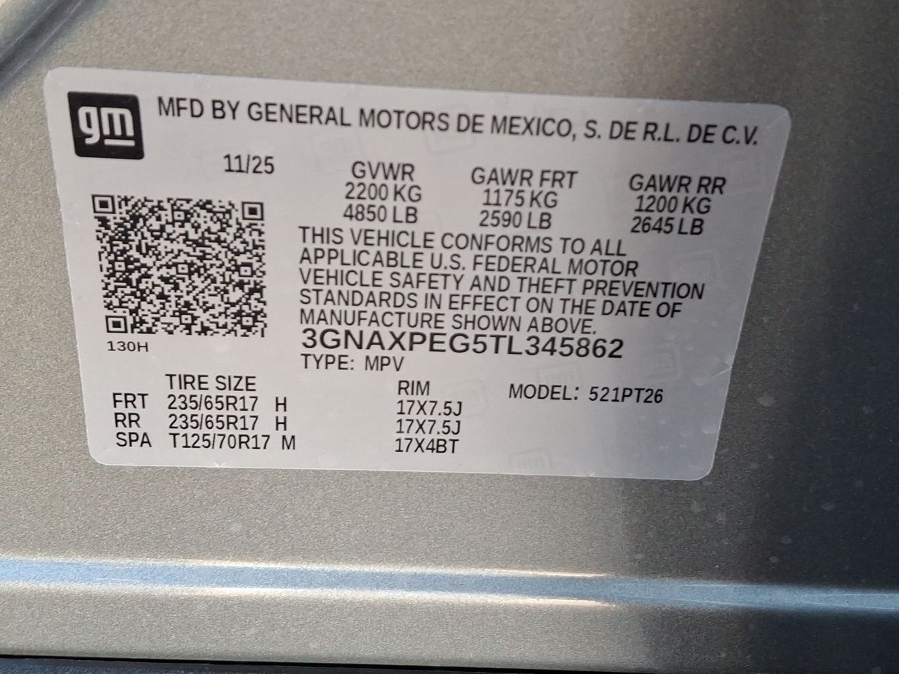 2026 Chevrolet Equinox LT