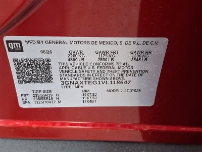 2027 Chevrolet Equinox RS
