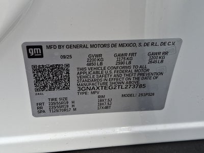 2026 Chevrolet Equinox RS