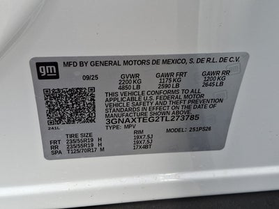 2026 Chevrolet Equinox RS