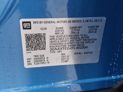 2026 Chevrolet Equinox RS