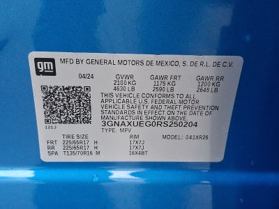 2024 Chevrolet Equinox LT