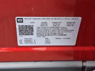 2023 Chevrolet Equinox LT