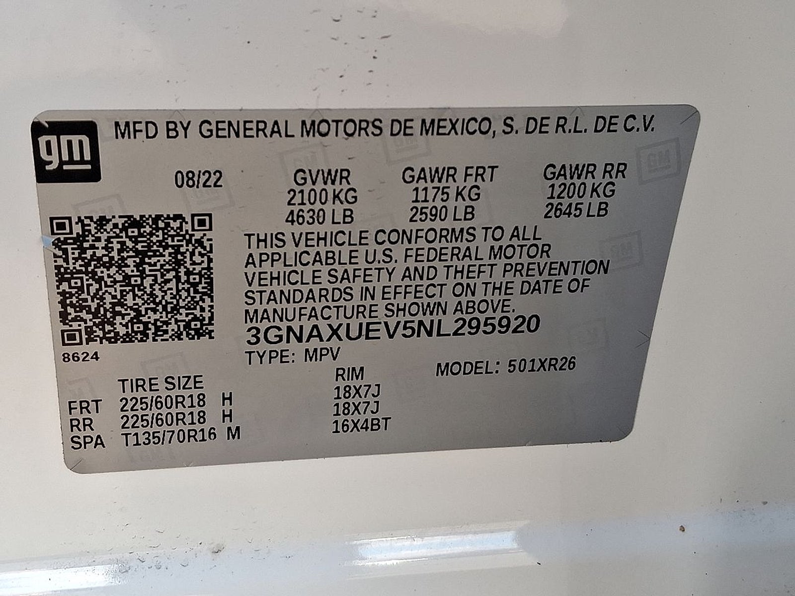 2022 Chevrolet Equinox LT