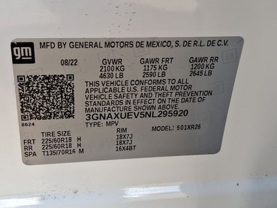 2022 Chevrolet Equinox LT