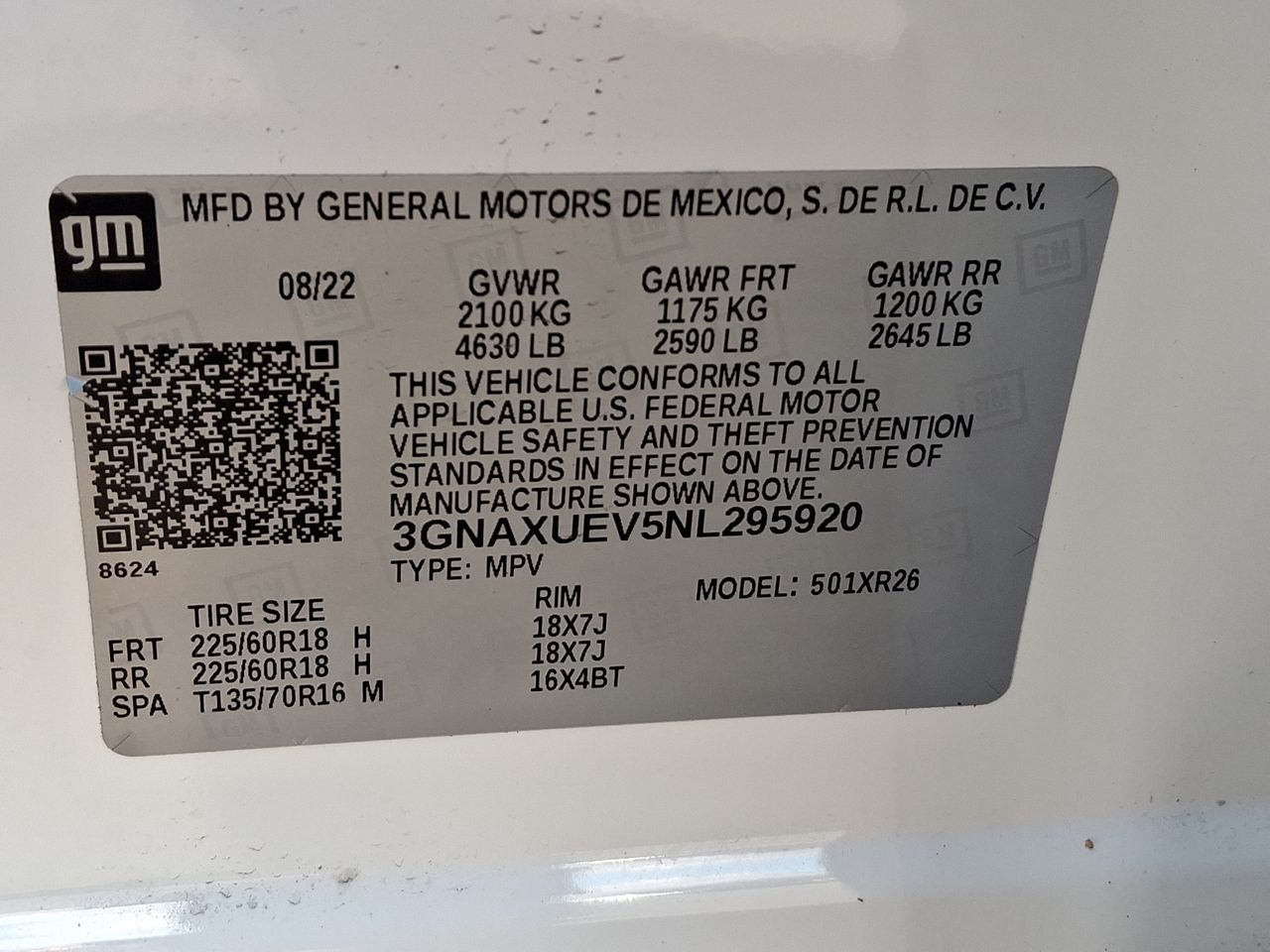 2022 Chevrolet Equinox LT