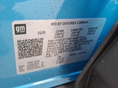 2026 Chevrolet Trax LT