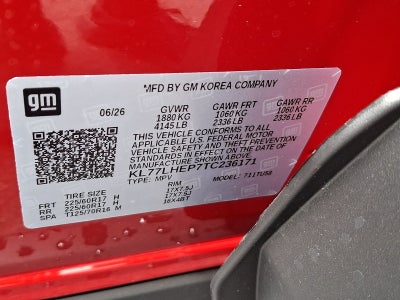 2026 Chevrolet Trax LT