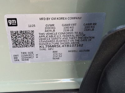 2026 Chevrolet Trailblazer LT