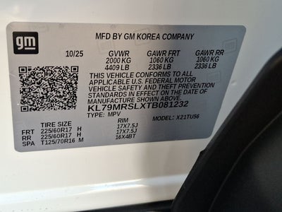 2026 Chevrolet Trailblazer LT