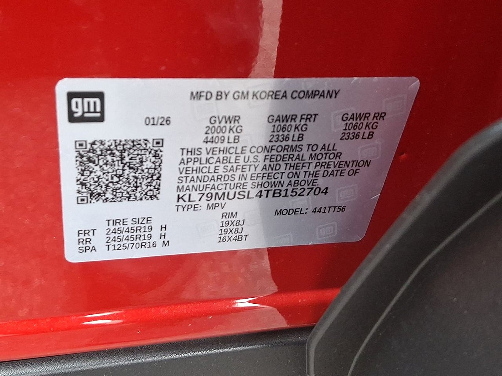 2026 Chevrolet Trailblazer RS