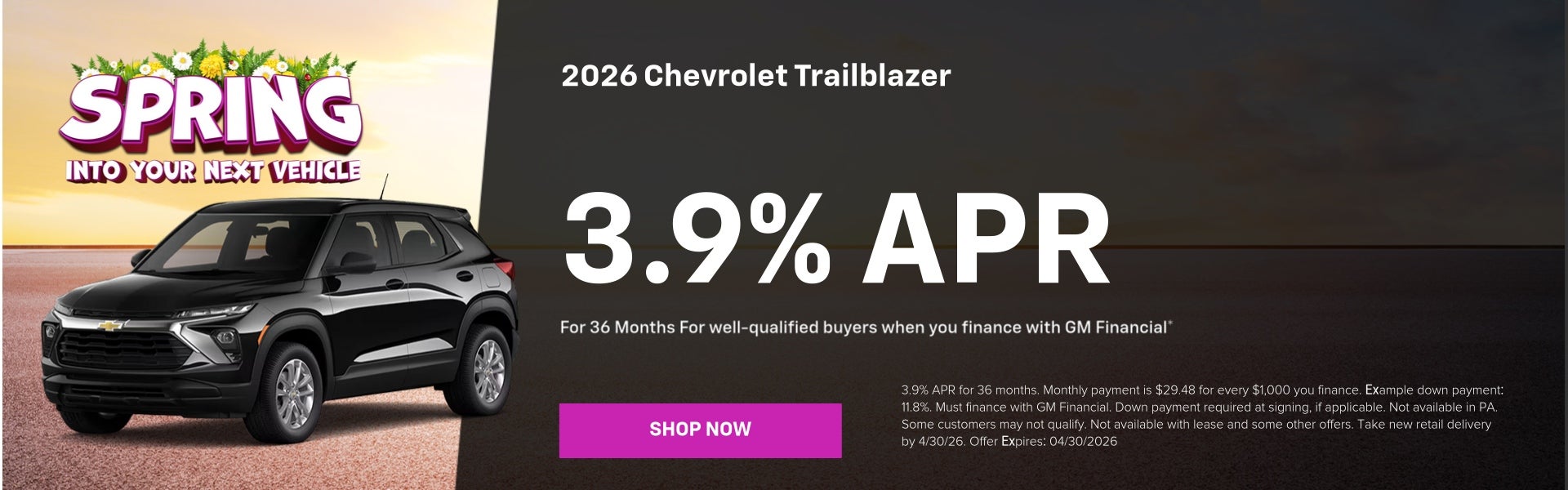 2026 Chevrolet Trailblazer