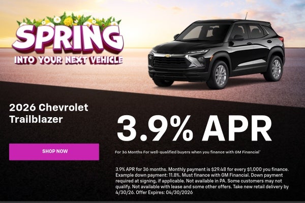 2026 Chevrolet Trailblazer